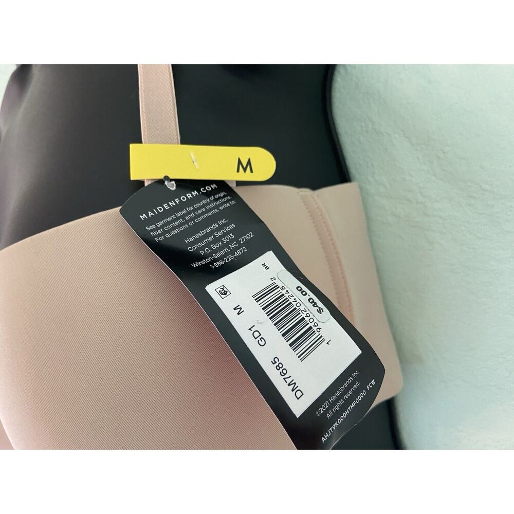 NWT Maidenform Women's M Pure Comfort Strapless Multiway Wireless Bra DM7685 - Picture 3 of 4